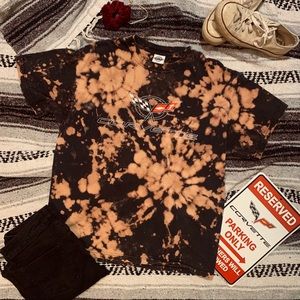 Corvette Bleach dyed Tee